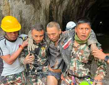 Rescuers in Nepal pull 2 people alive from the debris 10 days after devastating floods
