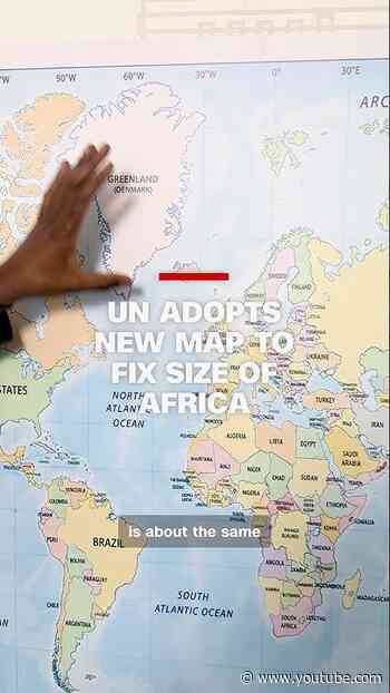 UN adopts new map to fix world's proportions