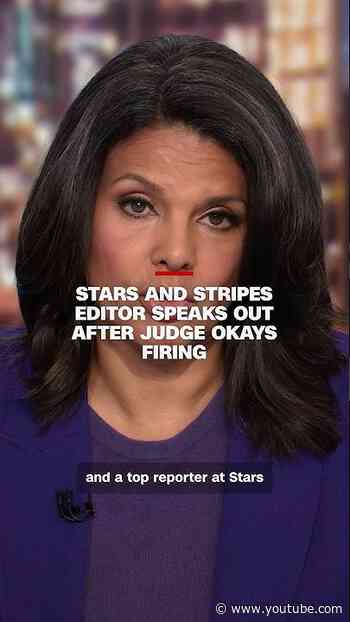 Federal judge allows Pentagon to fire three Stars and Stripes journalists