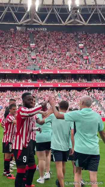 👏 Ovación cerrada para nuestro Genuine #AthleticClubFundazioa