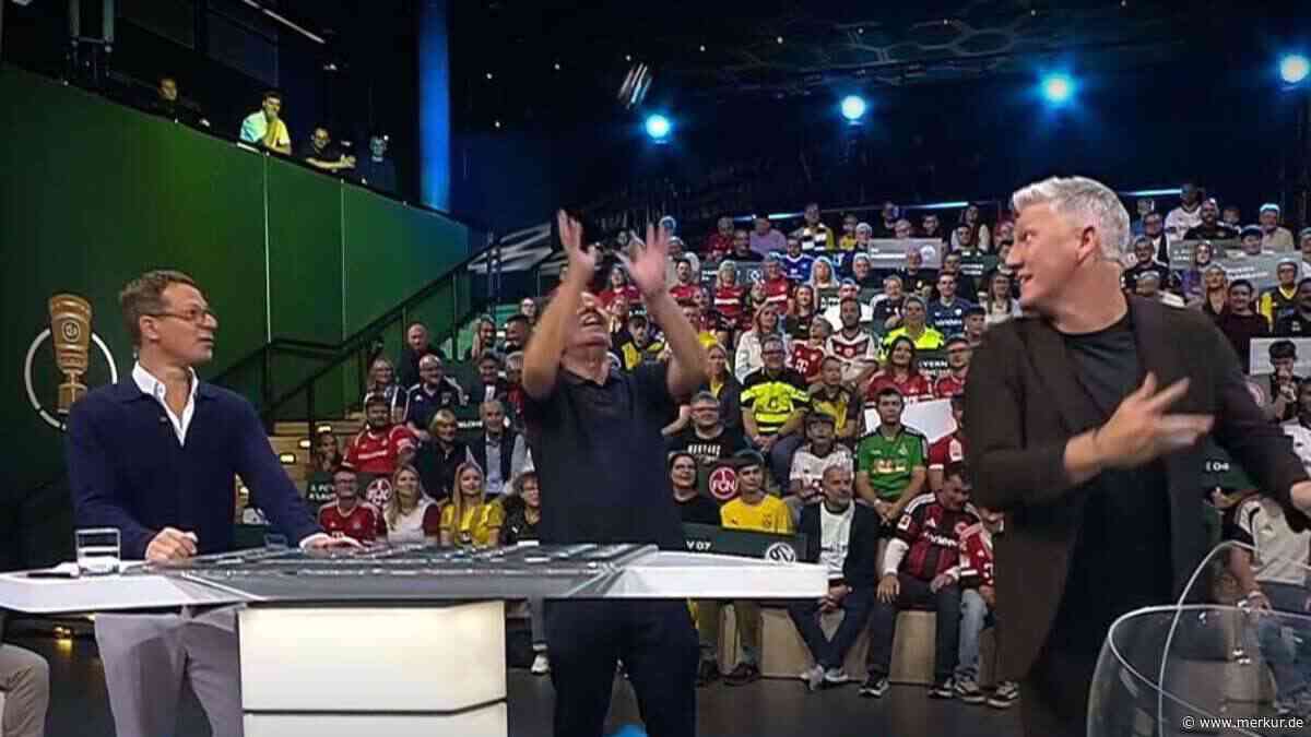 ARD-Moderator warnt Schweinsteiger vor Pokal-Auslosung – der sorgt fast für Missgeschick