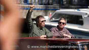 Oasis film premiere LIVE as Gallagher brothers pictured in Venice ahead of screening with 2027 tour teased