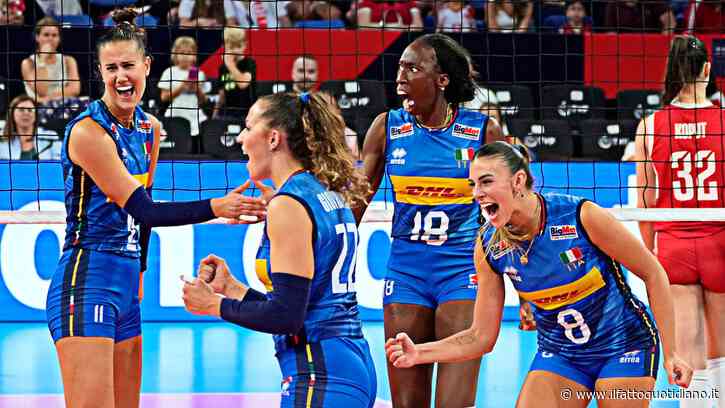 Europei di volley femminili, l’Italia batte la Polonia e vola in finale: è la seconda nelle ultime tre edizioni