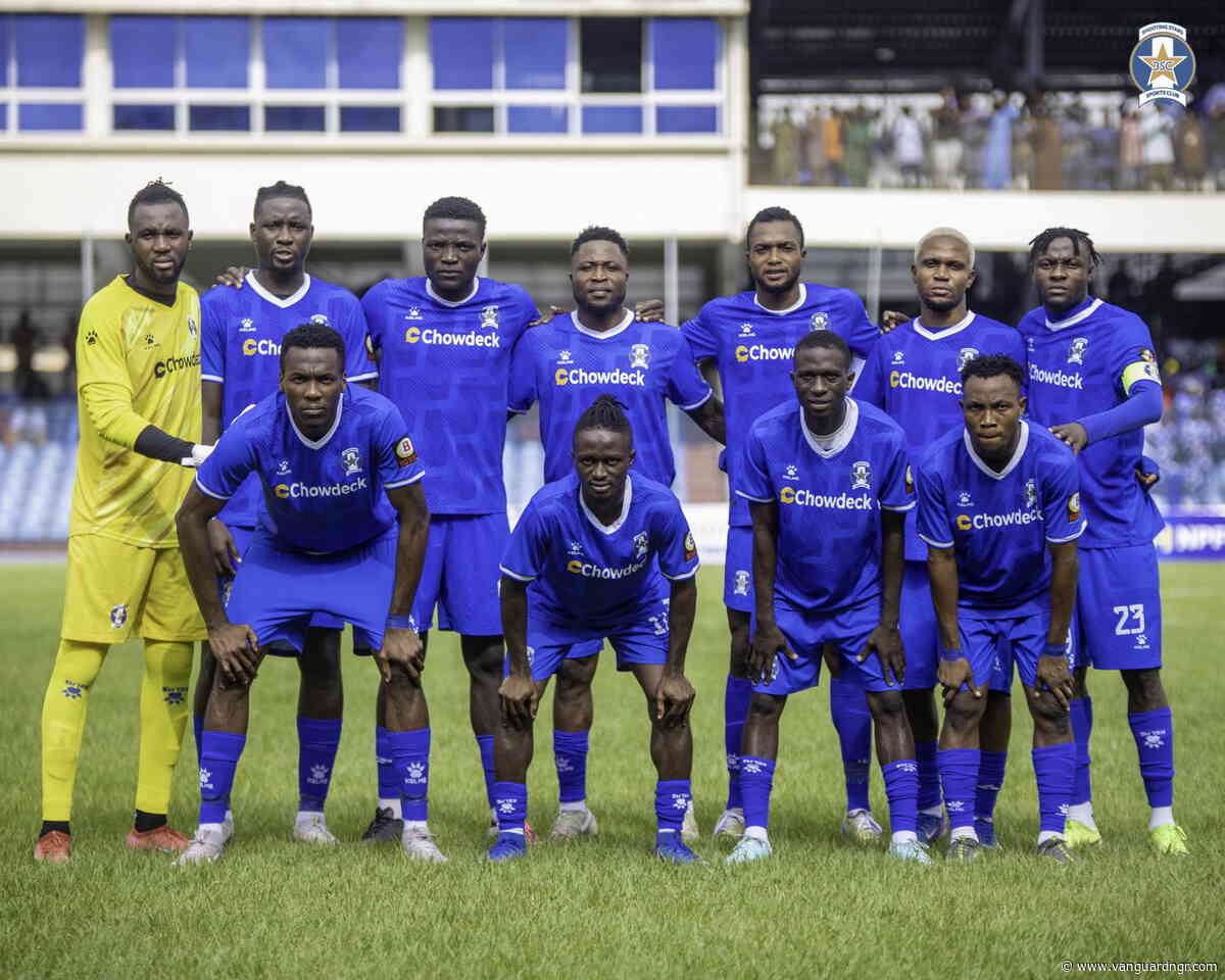 Shooting stars edge CS Sfaxien 1-0 in CAF confederation cup