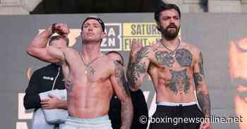 Paddy Donovan vs Tyrone McKenna live scorecard and fight result