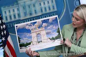 Trump team must give 48 hours notice before starting construction on DC arch, judge rules