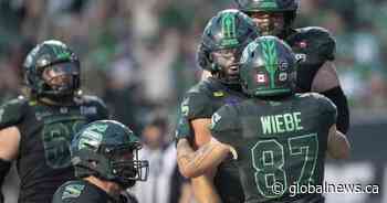 Riders host Bombers for crucial Labour Day game