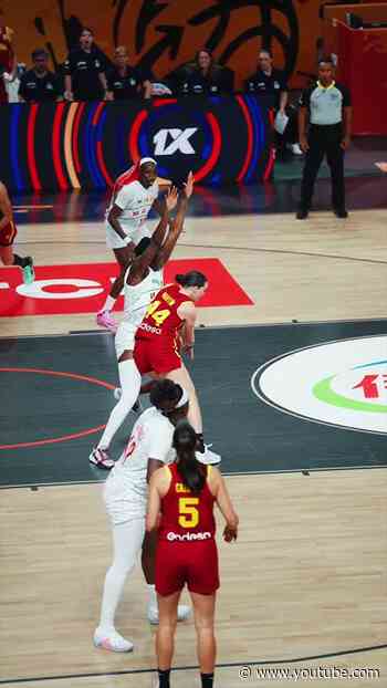 Iyana Martin too comfortable on the world stage 🔥 #FIBAWWC