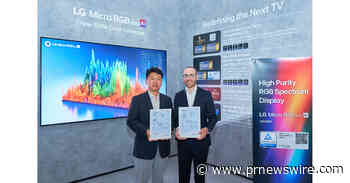 LG ELECTRONICS SHOWCASES COMPLETE PREMIUM RGB LINEUP WITH TÜV RHEINLAND CERTIFICATION FOR HIGH PURITY COLOR AT IFA 2026
