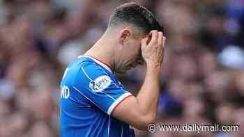 Rangers captain Lawrence Shankland faces MONTHS on the sidelines after suffering hamstring injury in win over Motherwell