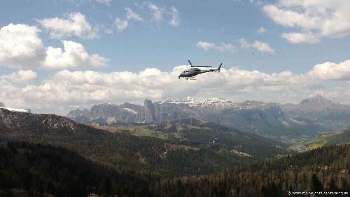 Hubschrauber-Lärm über den Dolomiten: Gemeinde kämpft gegen Touristenflüge
