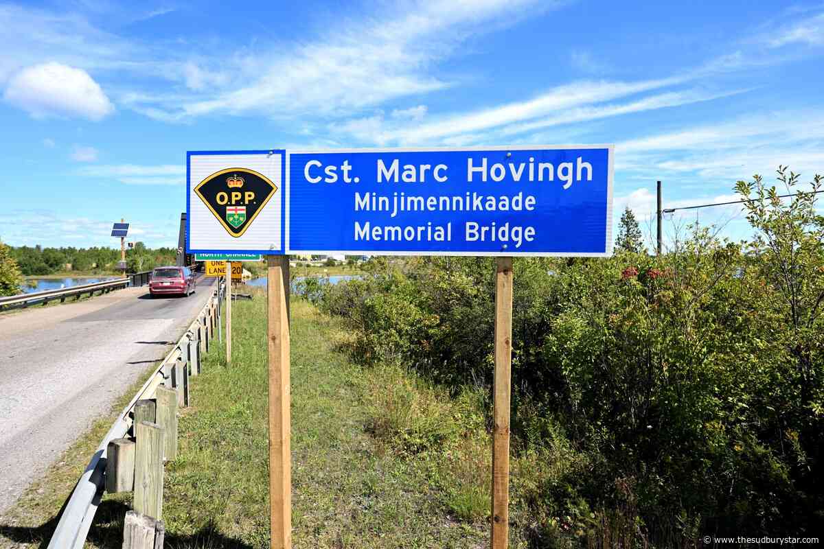 Manitoulin’s iconic Swing Bridge to honour fallen OPP officer
