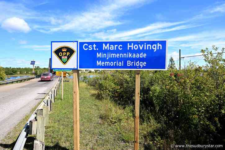 Manitoulin’s iconic Swing Bridge to honour fallen OPP officer