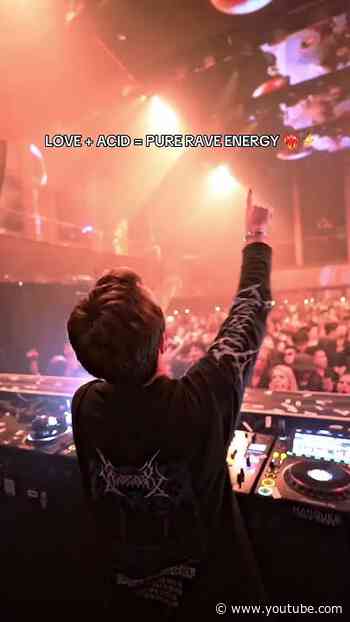 LOVE + ACID = PURE RAVE ENERGY❤️‍🔥⚡