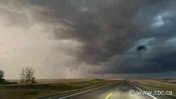 Severe storms pack hail, wind, and flash flooding across west-central Sask.