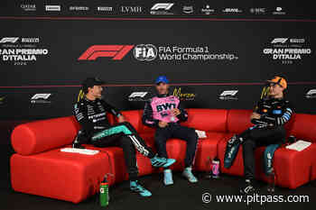 F1: Italian Grand Prix: Post Qualifying press conference
