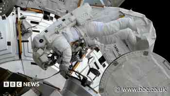 Astronauts set out on rare all-female spacewalk