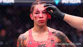 Glamorous UFC star left completely unrecognizable after brutal beatdown on her debut