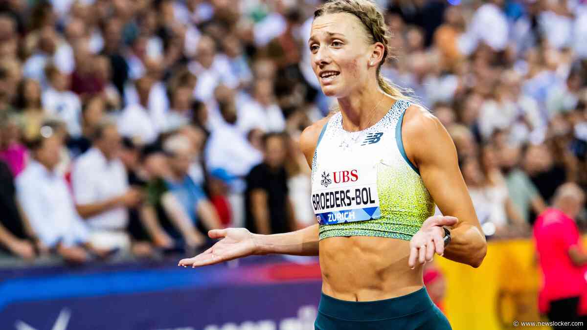 Femke Broeders-Bol in Diamond League-wedstrijd in Brussel weer geklopt door Audrey Werro op 800 meter