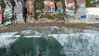 Billionaire baseball team owner donates entire BEACH to the public after fiery accusation he stole sand to bulk out his gorgeous waterfront mansion