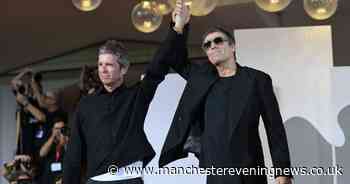 Liam and Noel Gallagher rock the Venice red carpet for Oasis film premiere