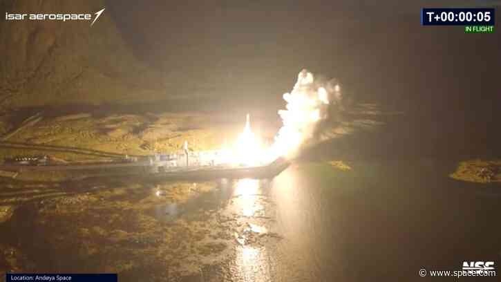 Private German rocket makes history, reaches orbit from European soil