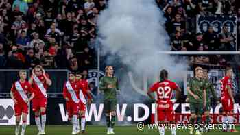 Vuurwerk en bekers vanuit FC Utrecht-vak zorgen voor definitief staken duel met Go Ahead, Correia maakt zich zorgen om spel