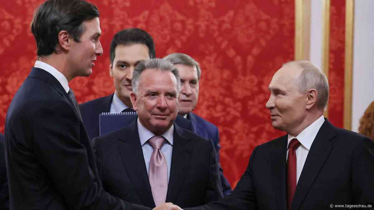US-Sondergesandte Witkoff und Kushner treffen Putin in Moskau