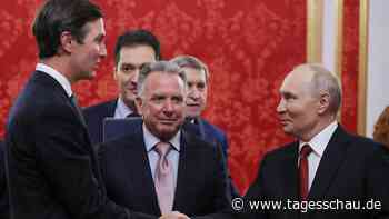 US-Sondergesandte Witkoff und Kushner treffen Putin in Moskau