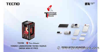 TECNO Wins Two IFA Global Product Technology Innovation Awards for Modular Phone and Tonino Lamborghini TECNO TAURUS