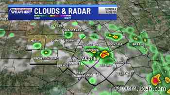 Isolated showers & downpours, Texas heat continues
