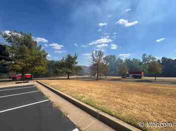 Edmond Fire crews respond to grassfire near Coffee Creek Road and Coltrane Road