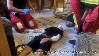 Emergency services rush to home after boy, 12, impaled on door as game goes badly wrong