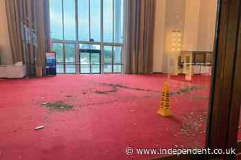 Part of the Kennedy Center’s ceiling collapses – sparking calls to allow Trump’s renovations