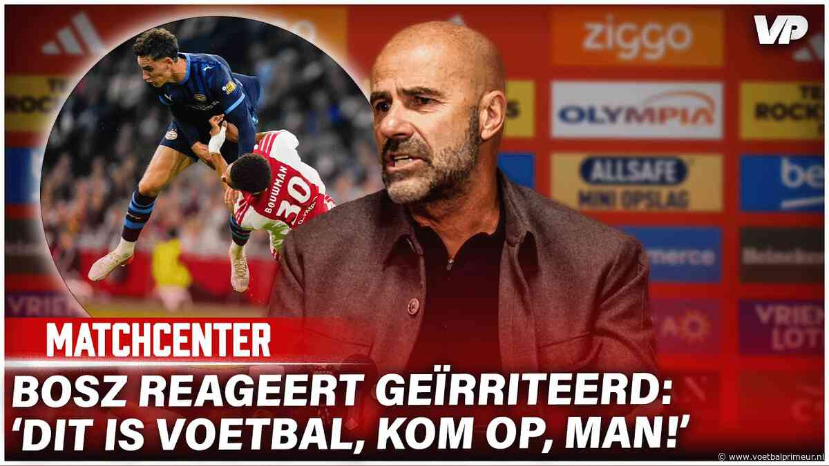Bosz geïrriteerd na vraag over Van Bommel: 'Dit is voetbal, hè!'