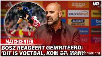 Bosz geïrriteerd na vraag over Van Bommel: 'Dit is voetbal, hè!'