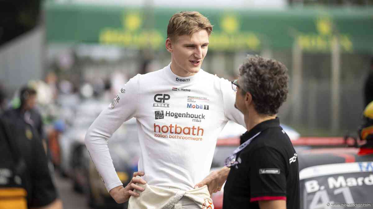Nederlandse coureur Loek Hartog redt Ollie Millroy uit brandende Ferrari: ’Ik dank mijn leven aan hem’