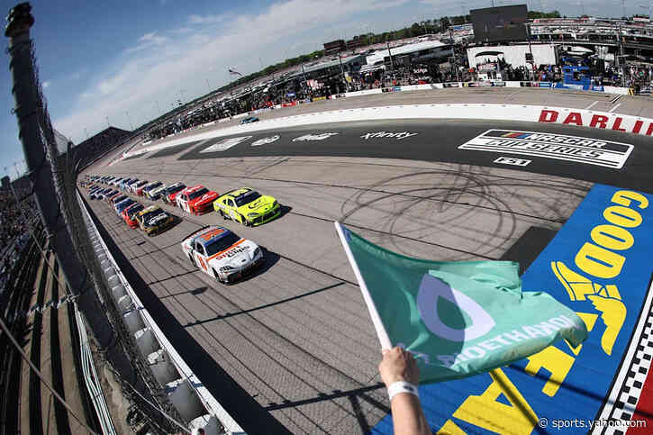 NASCAR entry list for O'Reilly race at Darlington in September 2026