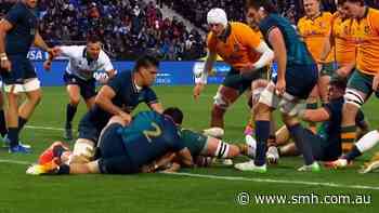 Wilson gets Wallabies on the board