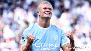 Haaland outpaces Mbappé to 300th club goal