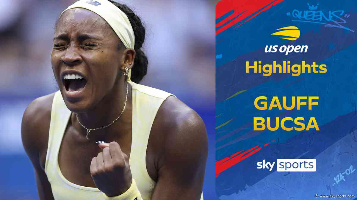 Gauff overcomes Bucsa to reach US Open fourth round