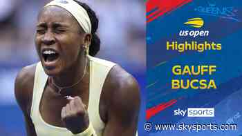 Gauff overcomes Bucsa to reach US Open fourth round