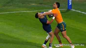 Wright penalised for forearm strike
