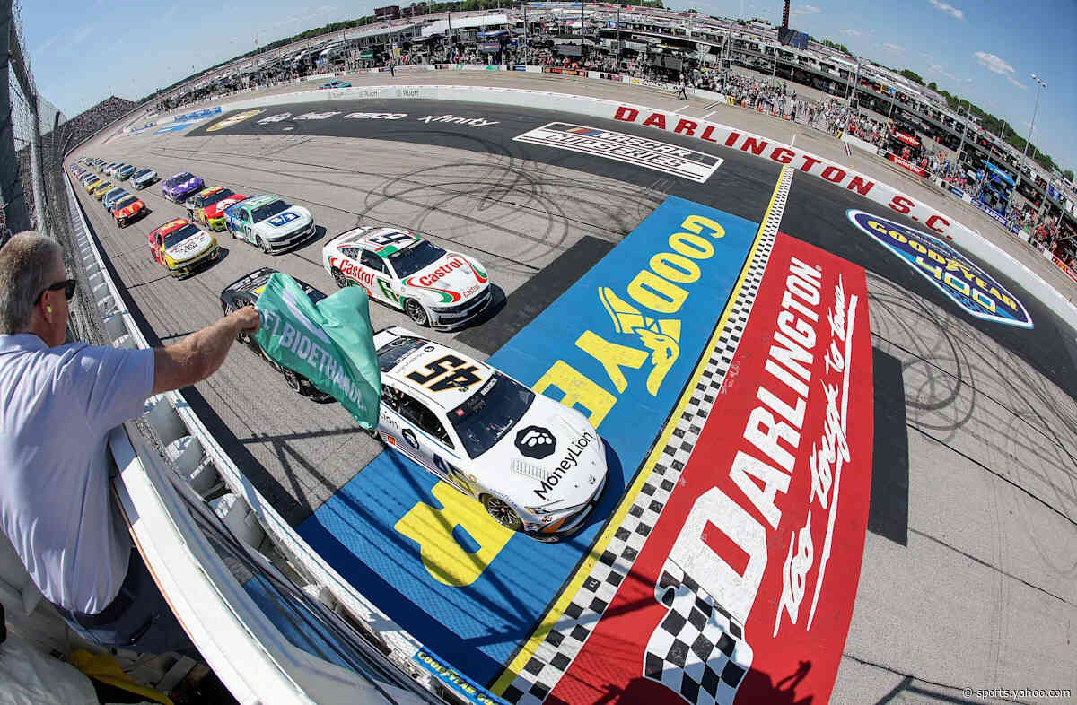 NASCAR reveals green-flag times for Darlington in September 2026