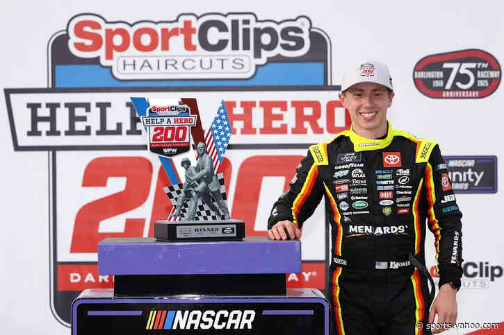 NASCAR purse for O'Reilly Series race at Darlington in September 2026