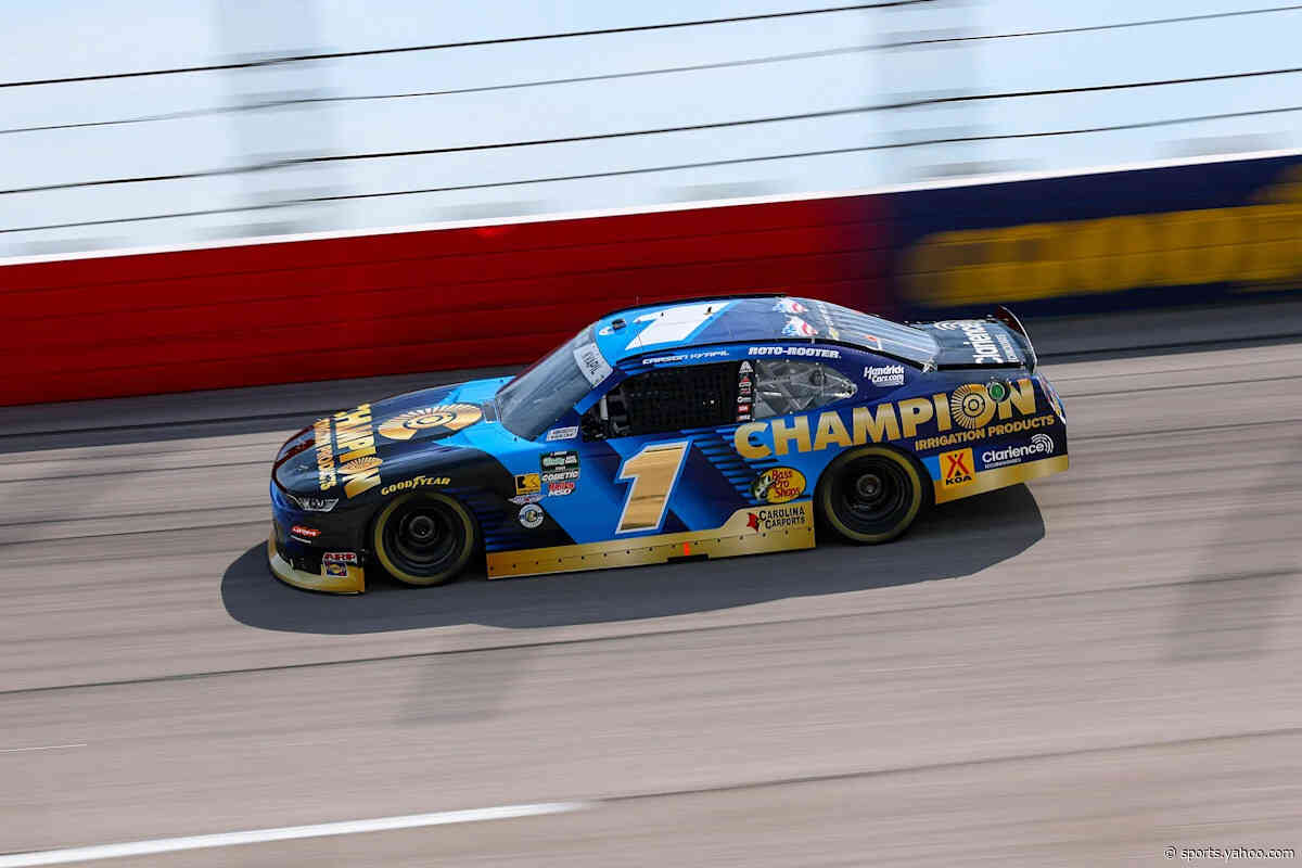 NASCAR qualifying order for O'Reilly at Darlington in September 2026