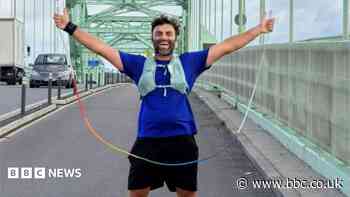 Man skipping length of UK to 'spread joy and kindness'