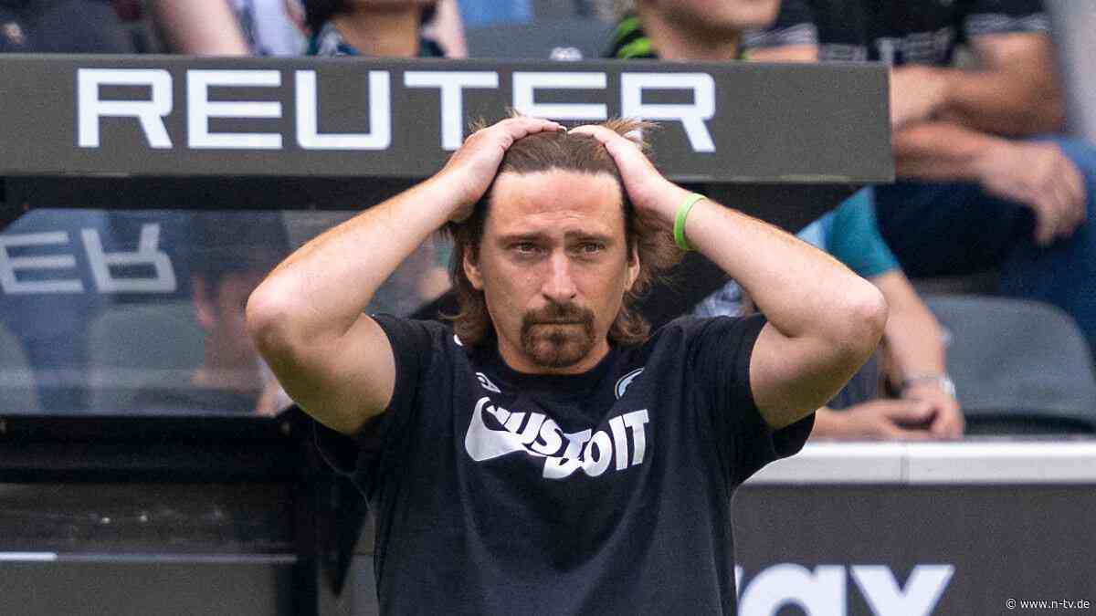Gegen FC Bayern wohl gesperrt: Elversbergs Trainer sieht Gelb-Rot und ist fassungslos