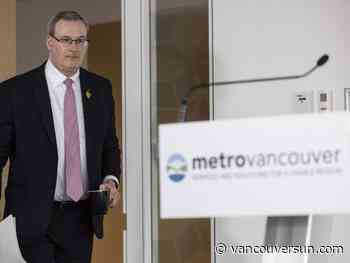 Metro Vancouver ousts top executive weeks before election