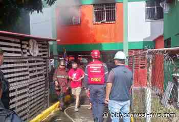 Dos personas lesionadas dejó incendio registrado en un bloque del 23 de Enero